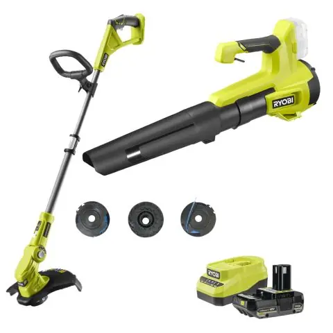 Beställ idag Ryobi OLT1832A+RAC125+RC18120A-120C+RY18BLB Trädgårdspaket